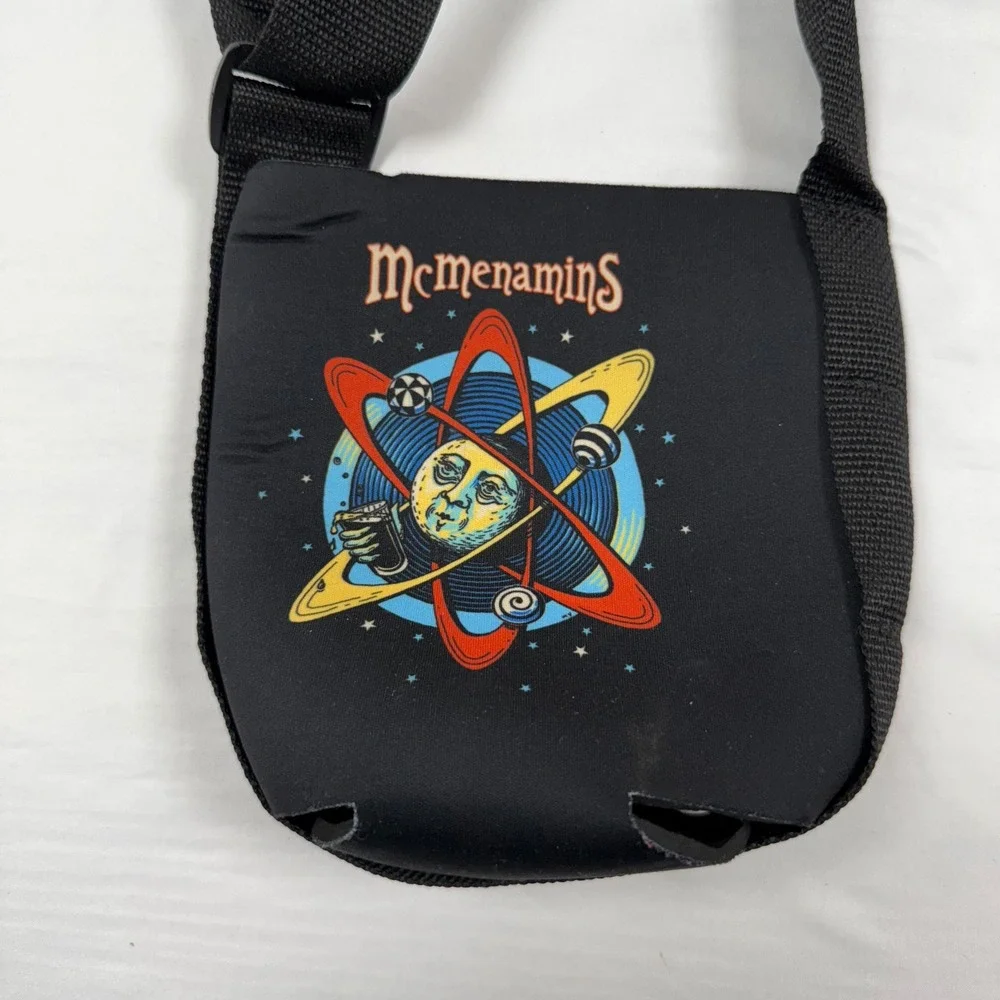 McMenamins Atom Face Growler‎ Sleeve Shoulder Strap